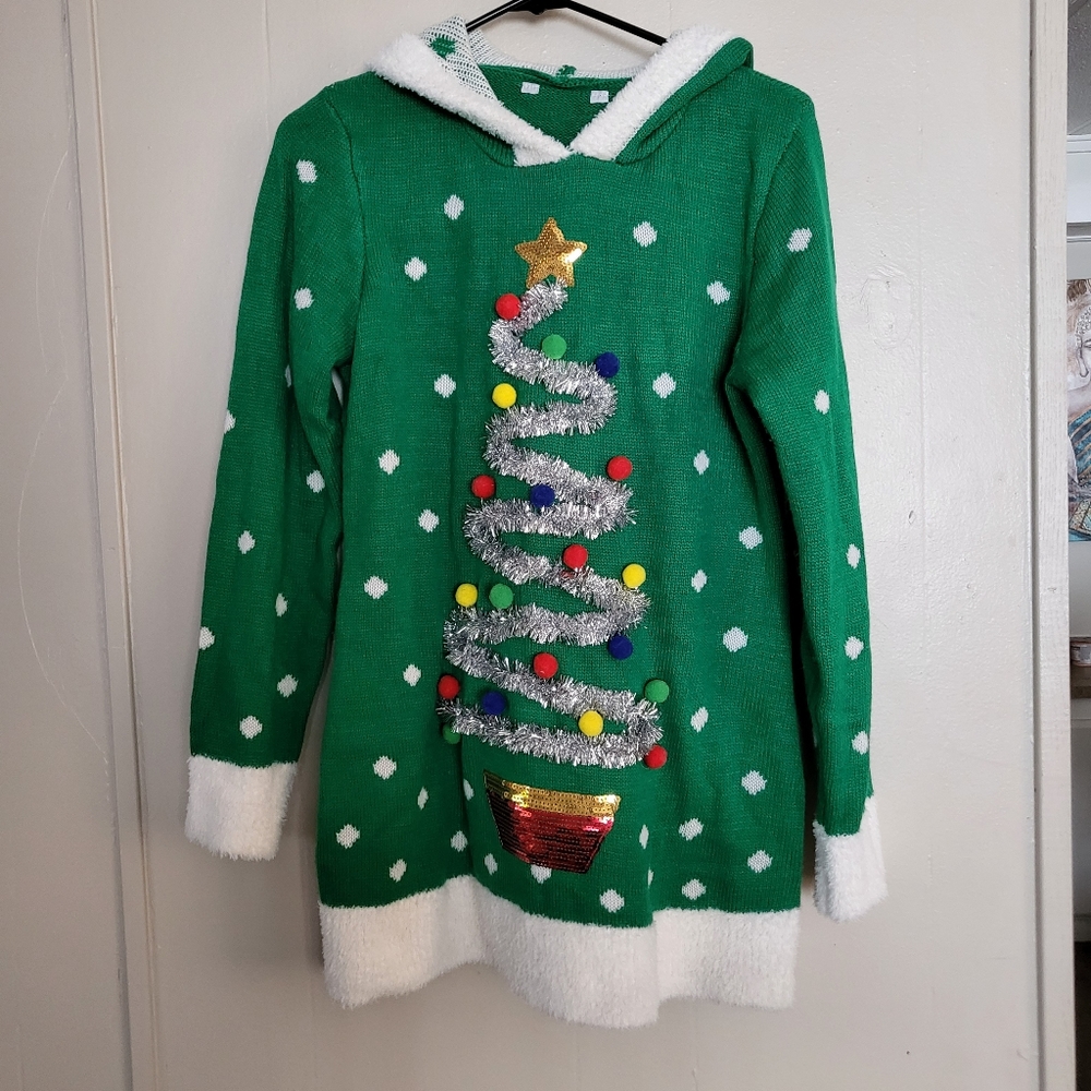 Ugly Christmas tree sweater
